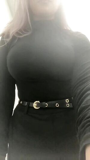 Black helps slimming down your figure