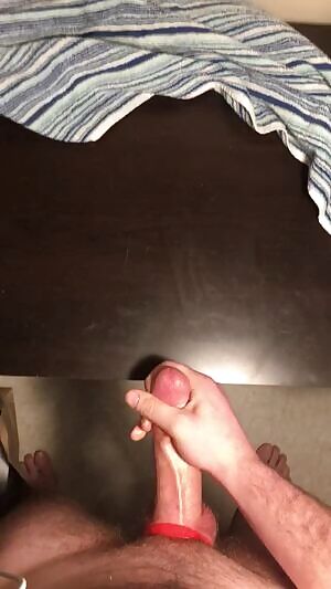 Pumping hot ropes of cum