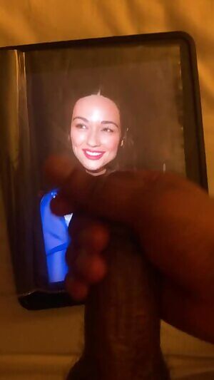 Crystal Reed blasted by my Swamp Thing!