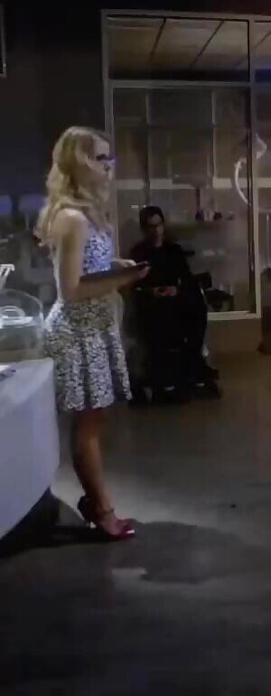 Emily Bett Rickards I love her tight body and fat ass