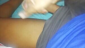 A small cumshot , but a cumshot nonetheless