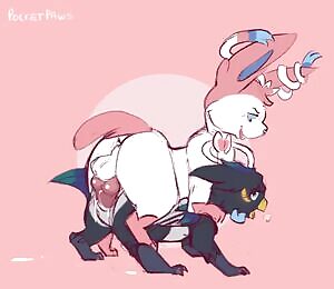 Making quite a mess!