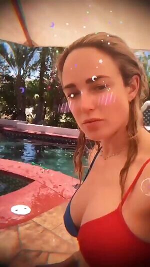 Caity Lotz has great tits