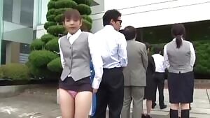 Office Lady Temp Who Works In A Super Micro Mini Skirt