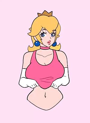 Peach Titty Drop x-post r/rule34