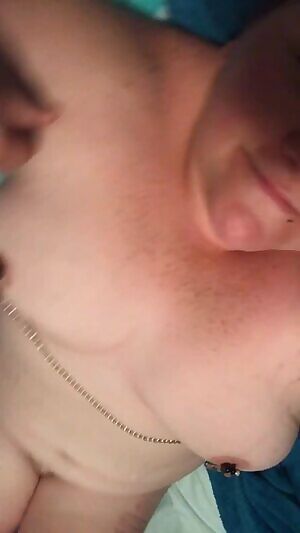 really love nipple clamps.