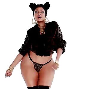 Imagine Nicki Minaj walking up to you like this and saying “I want you to make me a mother.” What would you do?