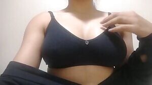 Black + Close-Shot Nipple Play