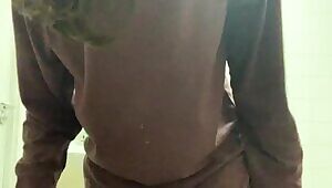 Just taking my clothes of like i allways do ;)