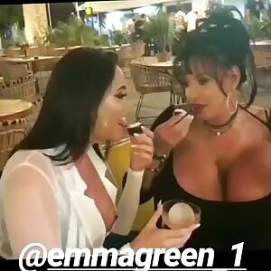 Lilly looking fucking huge