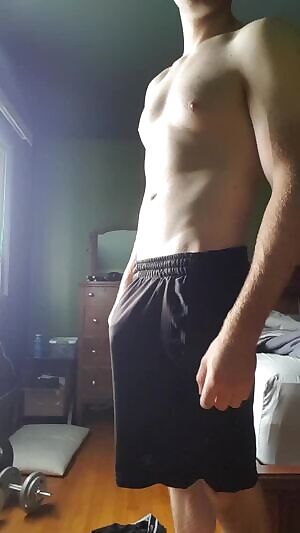 I try to hide it as best as I can while I do my morning run