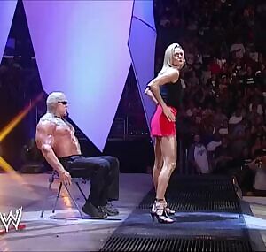 Stacy Keibler - Lap dance on WWE Raw