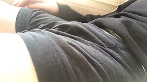 like seeing my little cock throb?