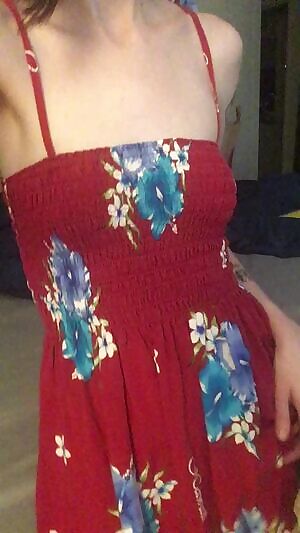 Dress is almost lat