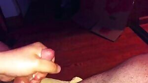 You like me shooting thick ropes all over the floor? Full vid in comments.