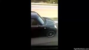 Truckers eye view of road head!