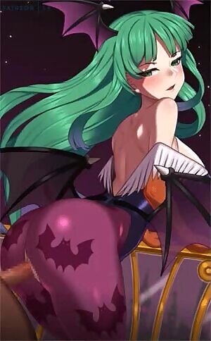 Morrigan aesland - dinner at the balcony