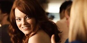 Emma Stone encouraging you to masturbate for her!