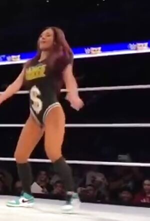 When it’s Carmella’s dance break it’s time I moan “Mella is Money” and blow a big load and eat it up.