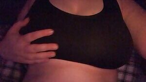 This sports bra hides my F’s well!