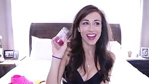 Colleen ballinger showing off cleavage and making expressions