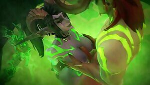 Demon Hunter tittyfuck,