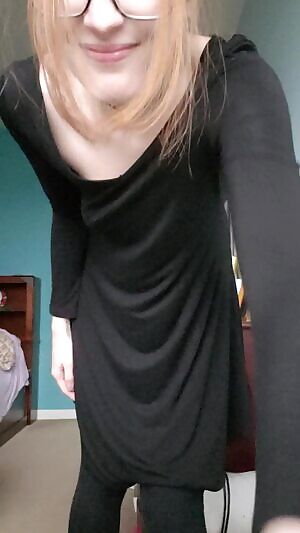 Just a cute little striptease for you, front and back. You're welcome 😉