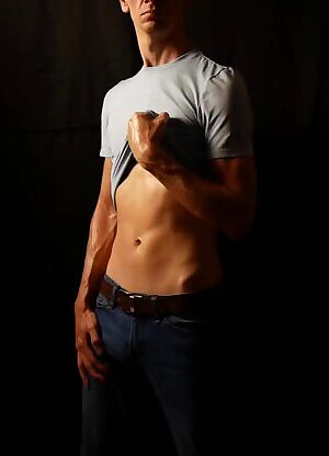 My wife's favorite light blue shirt