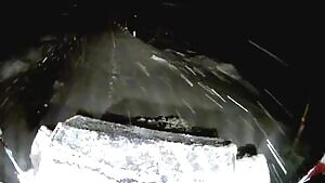 Pushing hard into white mounds