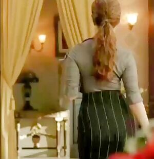 That walk is like a mating call...