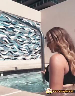 Getting out the pool in Slo-Mo:)