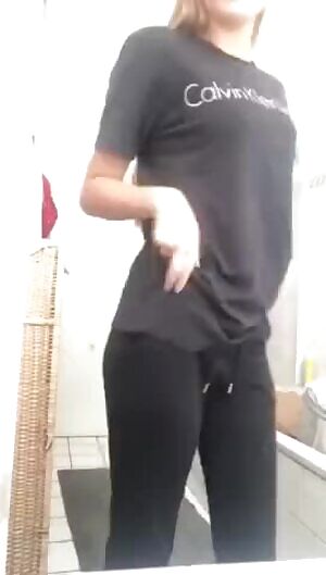 Incredible Teen Stripping