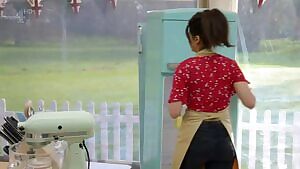 Great British Bake Off returned last night and the casual booty plot returned with it