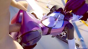 Widowmaker banged in the ass,