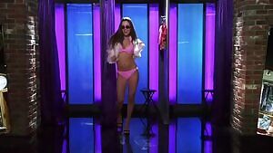 Eliza Dushku being cute and trying on bikinis. That's entertainment.