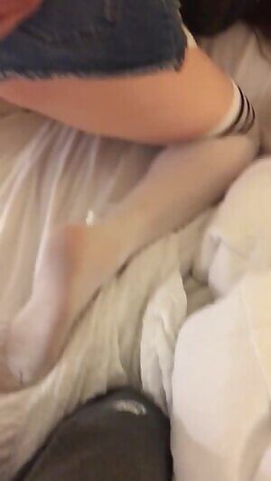 I was a bad girl so daddy toed me up and punished me :(