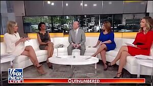 Would you rather fuck Sandra Smith in the black ankle strap high heels or these nude colored ankle straps heels?