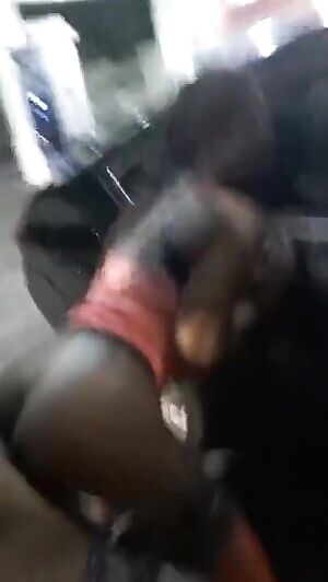 Pumping at the gas station