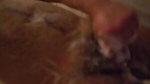 Soaping up my softie.