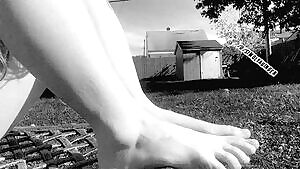 Feet and sun bathing ~