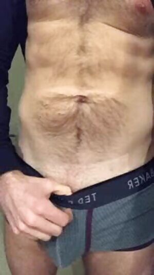 Pull down my shorts and...