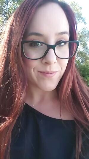 Perfect weather to flash my tits outside :D