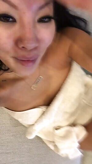 Asa Akira Relaxing After A Long Day With You