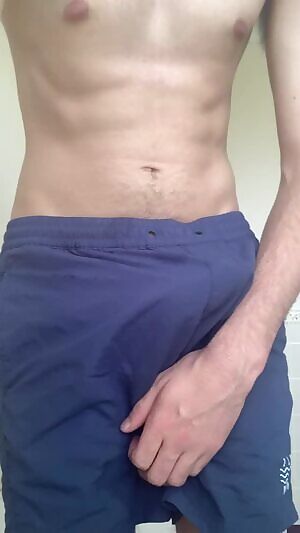 maybe I should put underwear on to stop my precum making wet spots