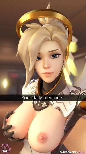 Mercy's special medicine snapchat