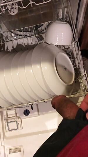 wash your dishes with piss
