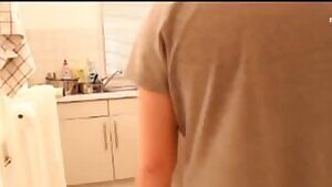 Brother Creampies His hot Sister in Kitchen
