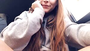 pretty sure the guy next to me at the light watched me do this 😂