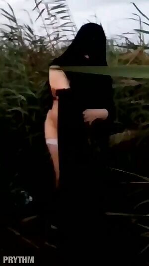Pregnant Muslim Exhibitionist