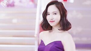 TWICE Mina in purple dress